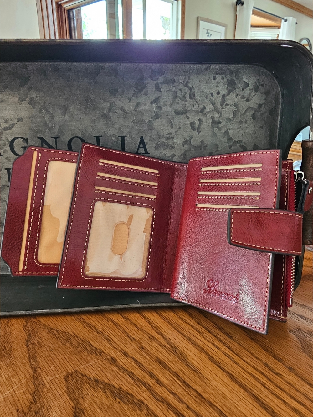 Small RFD Leather Wallet - Picture 2 of 5